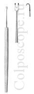 Ранорасширитель-крючок по Готри хирургический 2-зубый тупой (острый) длина 160 мм