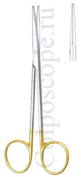 Ножницы METZEMBAUM, прямые, тупоконечные,  длина 14 см