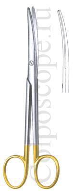 Ножницы MAYO-HARRINGTON, изогнутые, тупоконечные, длина 30 см