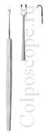 Ранорасширитель-крючок хирургический 2-зубый по Готри тупой (острый), длина 160 мм